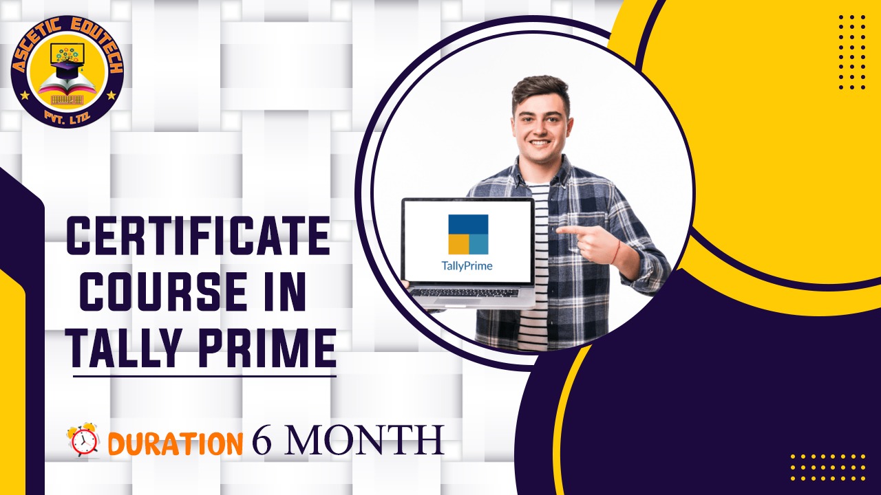 Certificate Course in Tally Prime