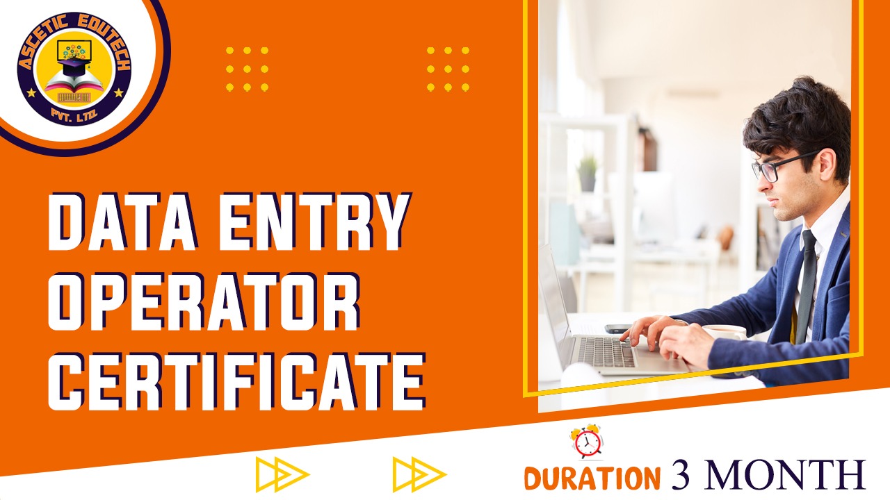 Data Entry Operator Certificate